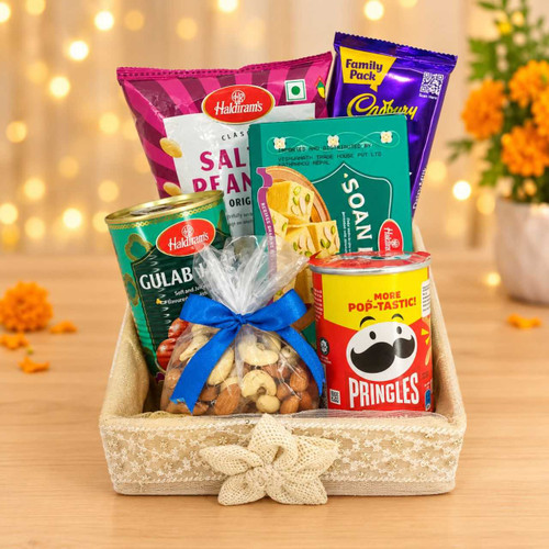 Sweet & Savory Gift Box With Nuts SK-3885