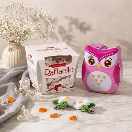 Sweet Surprise Gift Set for Kids With Coin Box & Hair Clip