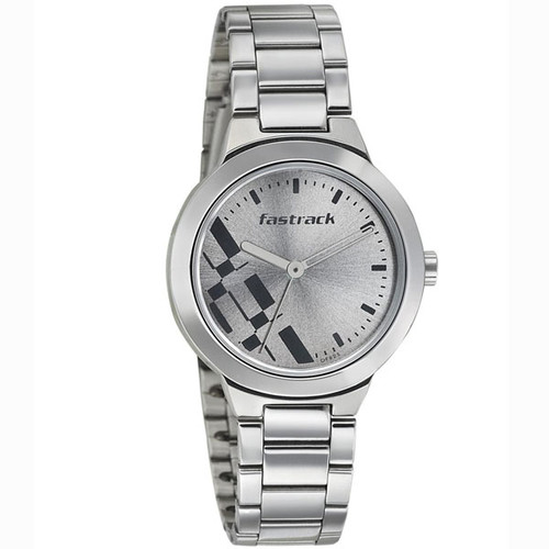 Fastrack Grey Dial Analog Watch for Women (6150SM01)