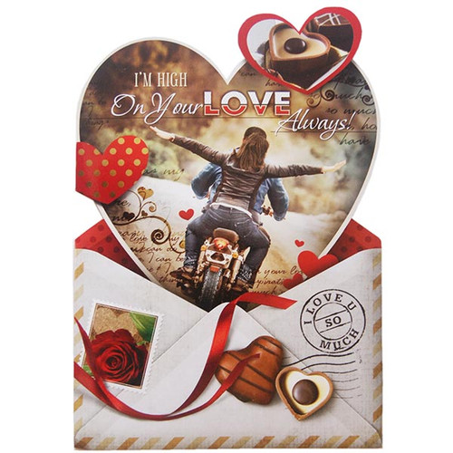 I'M High On Your Love Always! - Greeting Card
