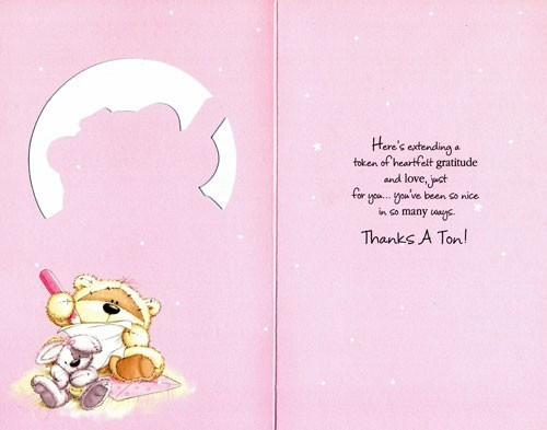 Thank You Greeting Card