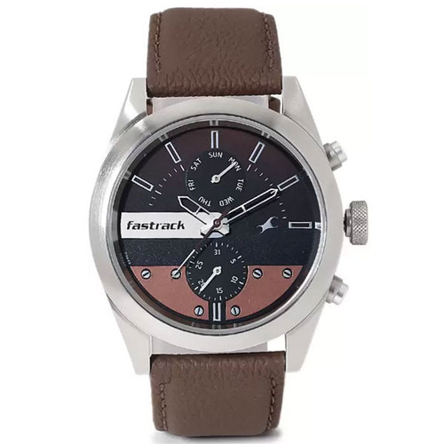 Fastrack Analog Black Dial Men's Watch (3165NL01)