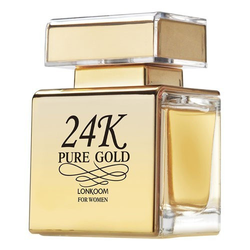 24K Pure Gold by Lonkoom 100ml Perfume for Her