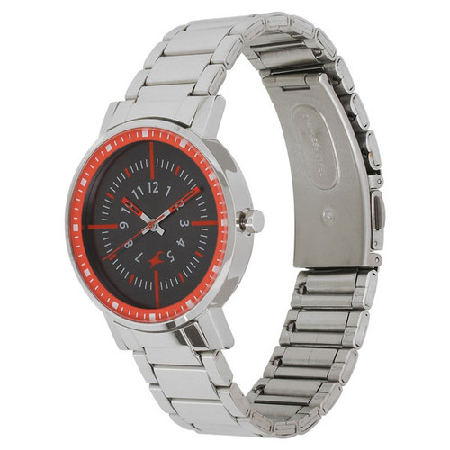 Fastrack Black Dial Analog Watch For Women - 6175SM02
