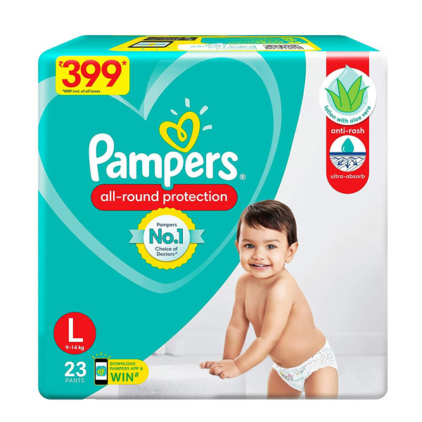 Pampers All-Round Protection Large 9-14 Kg 23 Pants