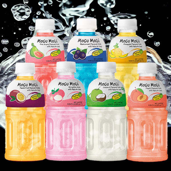 Best Seven Flavoured Juice of Mogu Mogu Drink for Summer