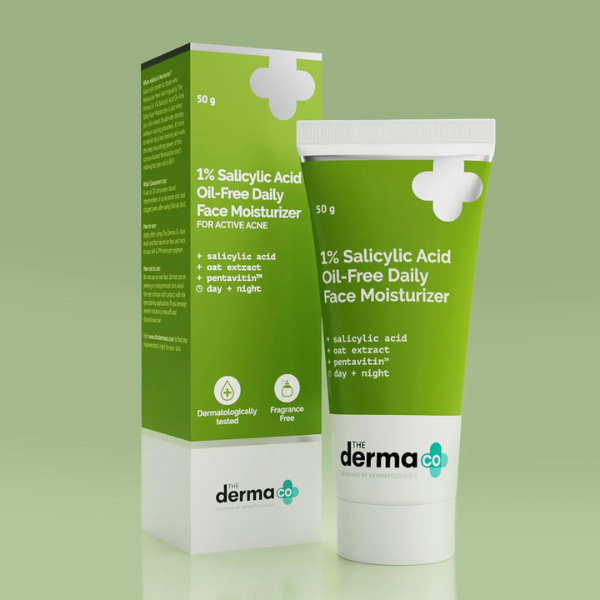 The Derma Co 1% Salicylic Face Moisturizer 50gm