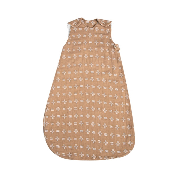 Crane Baby Ezra Wearable Blanket 0-9mo. (Muslin Copper Dash)