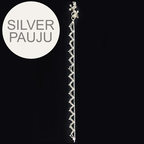 Silver Pauju (Anklets) - Design SL03