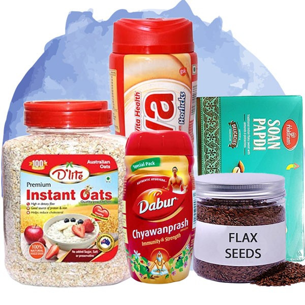 Chyawanprash With Viva, Oats, Soan Papdi & Flax Seeds