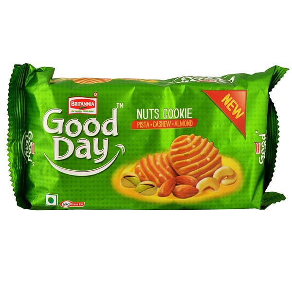 Britannia Good Day Nuts Cookies 200gm Britannia Good Day Nuts Cookies 200gm