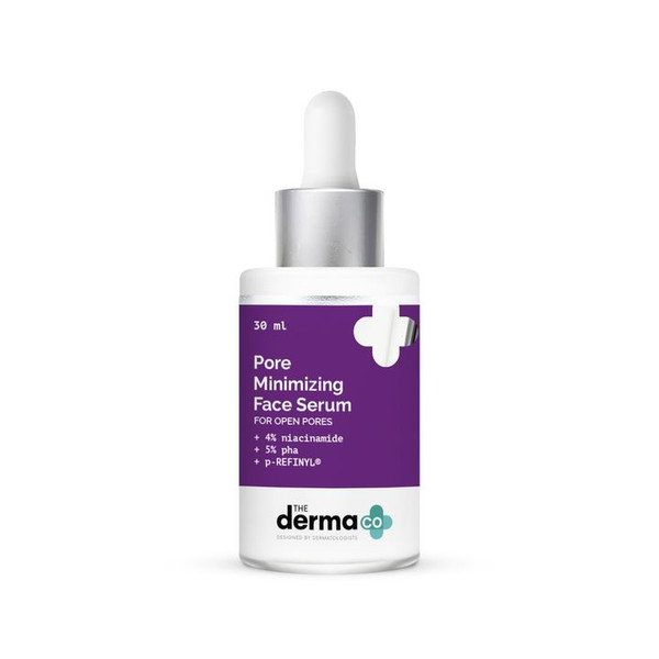 The Derma Co Pore Minimizing Face Serum with 4% Niacinamide, 5% PHA and p-REFINYL-30ml The Derma Co Pore Minimizing Face Serum with 4% Niacinamide, 5% PHA and p-REFINYL-30ml