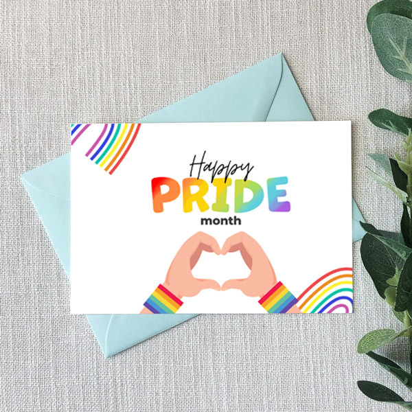 Attractive Greeting Card- Pride Month Special Attractive Greeting Card- Pride Month Special