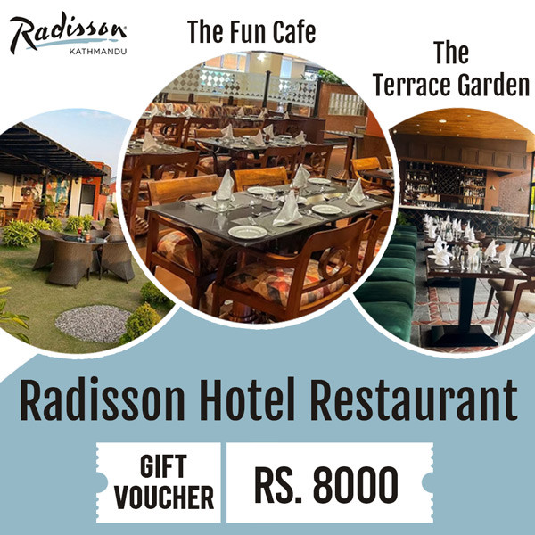 Radisson Hotel Restaurant Gift Voucher - RAD-GV-8000 Radisson Hotel Restaurant Gift Voucher - RAD-GV-8000