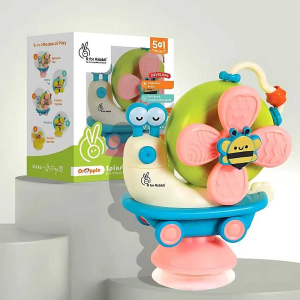 R for Rabbit Orapple Spinster Rattle Toy for Babies-OROSBC01 OROSBC01 R for Rabbit Orapple Spinster Rattle Toy for Babies-OROSBC01 OROSBC01