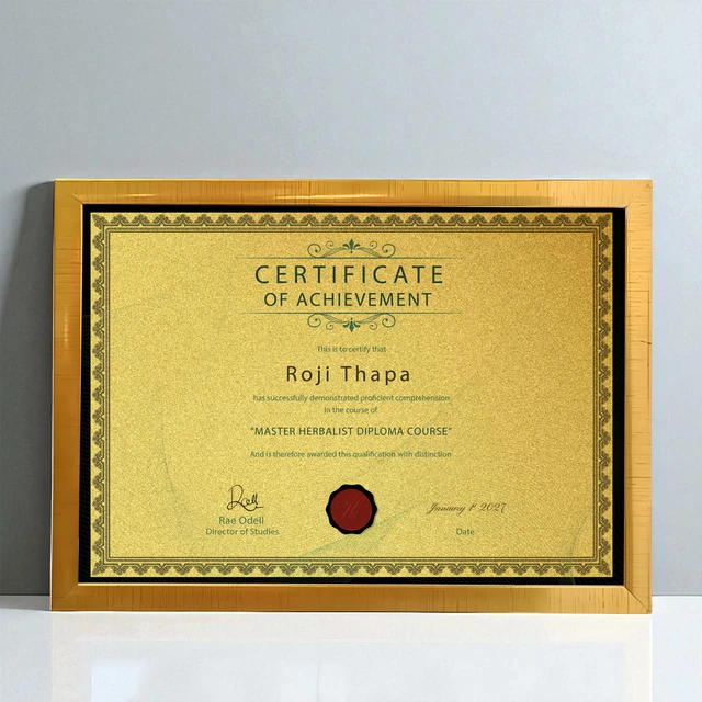 Golden Certificate