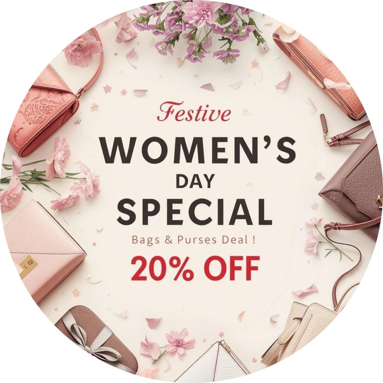 Offer on Ladies Bags and Wallets