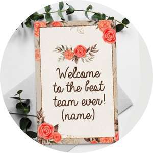 Welcome Cards