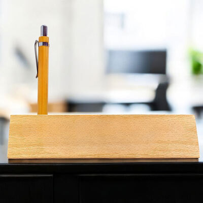 Wooden Desk Organiser