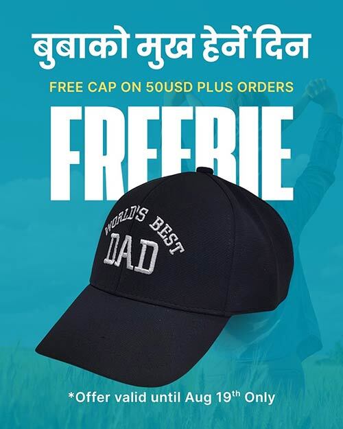 Get Free Cap on 50USD Orders*