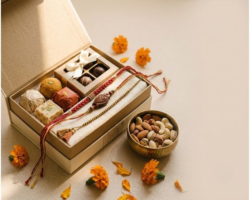 Rakhi combo gift sets for brother