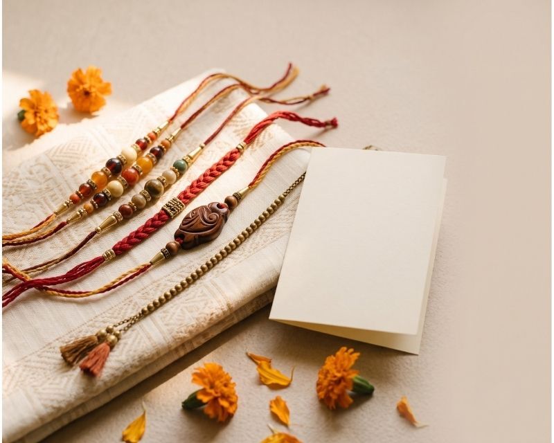 Rakhi threads and cards