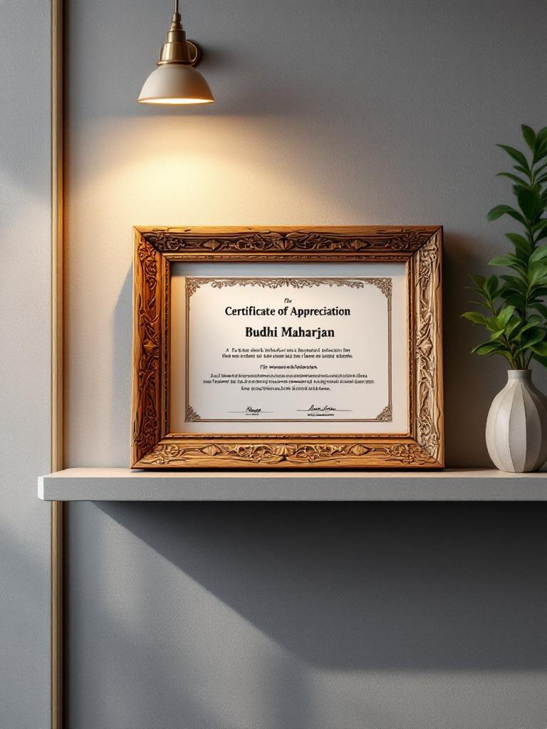 Certificate Frames