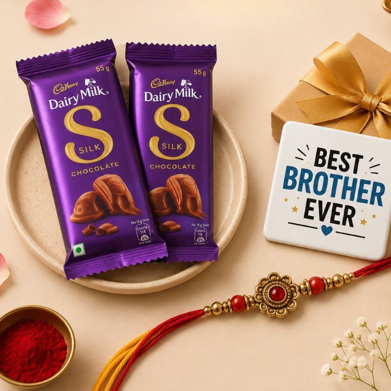 Rakhi With Chocolates