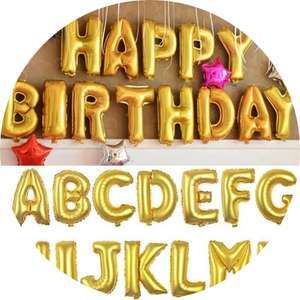 Alphabet Balloons