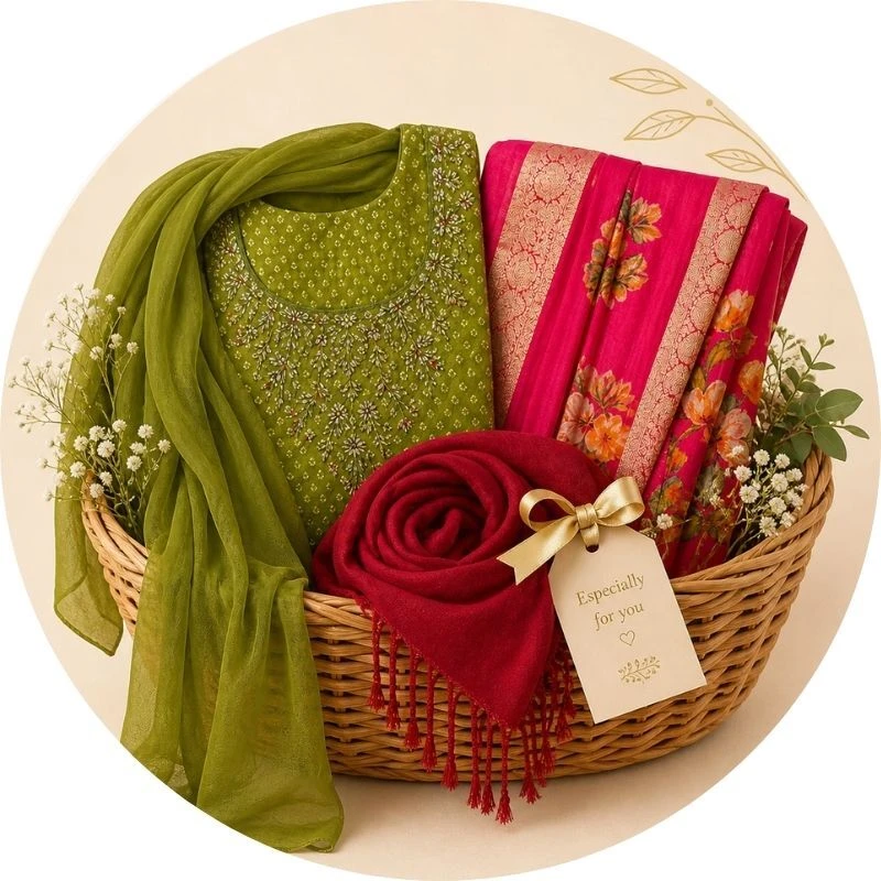Shrawan Sarees, Kurtha & Shawls