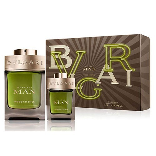 Bvlgari Man Wood Essence EDP Gift Set For Him Father's day gifts