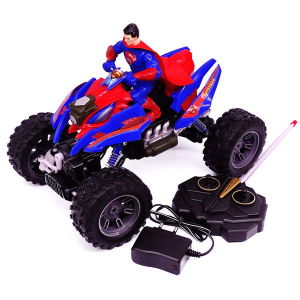 4WD Remote Control Superman Quad Bike For Kids (8+ Years) Express