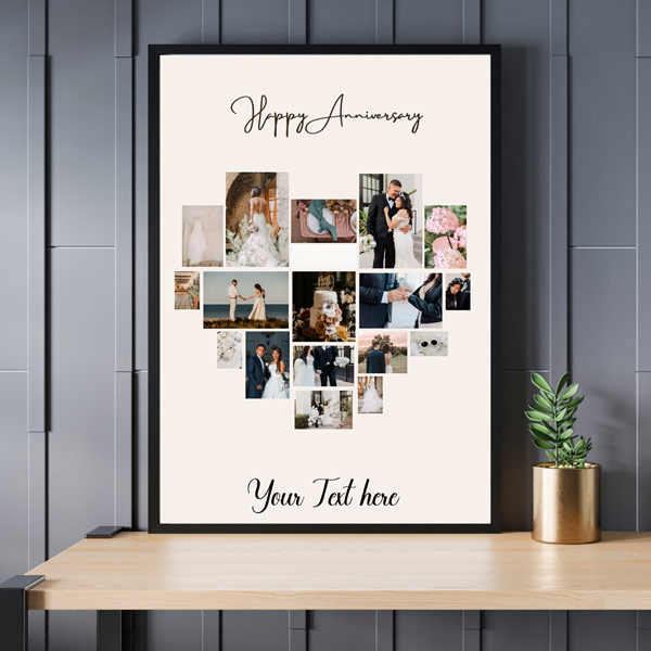 Heart Photo Collage