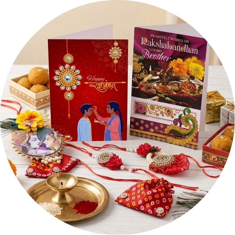 Rakhi Threads & Cards