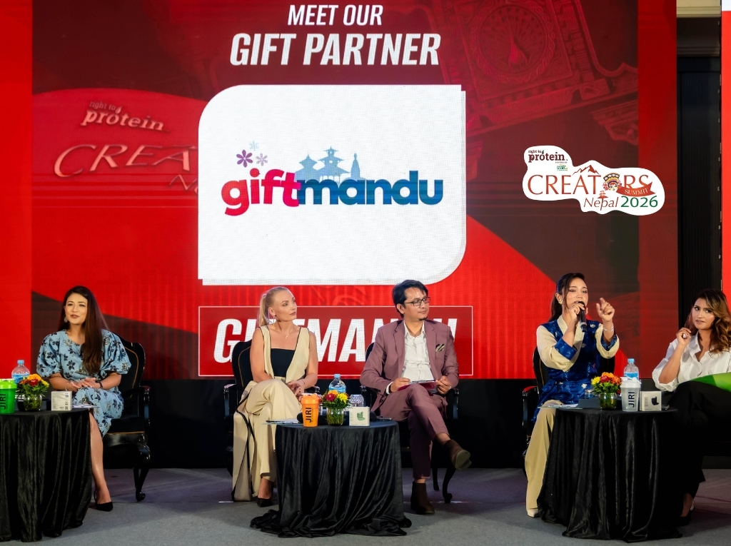 Giftmandu Becomes Official Gifting Partner of Creator Summit Nepal 2026 (Right to Protein Movement)