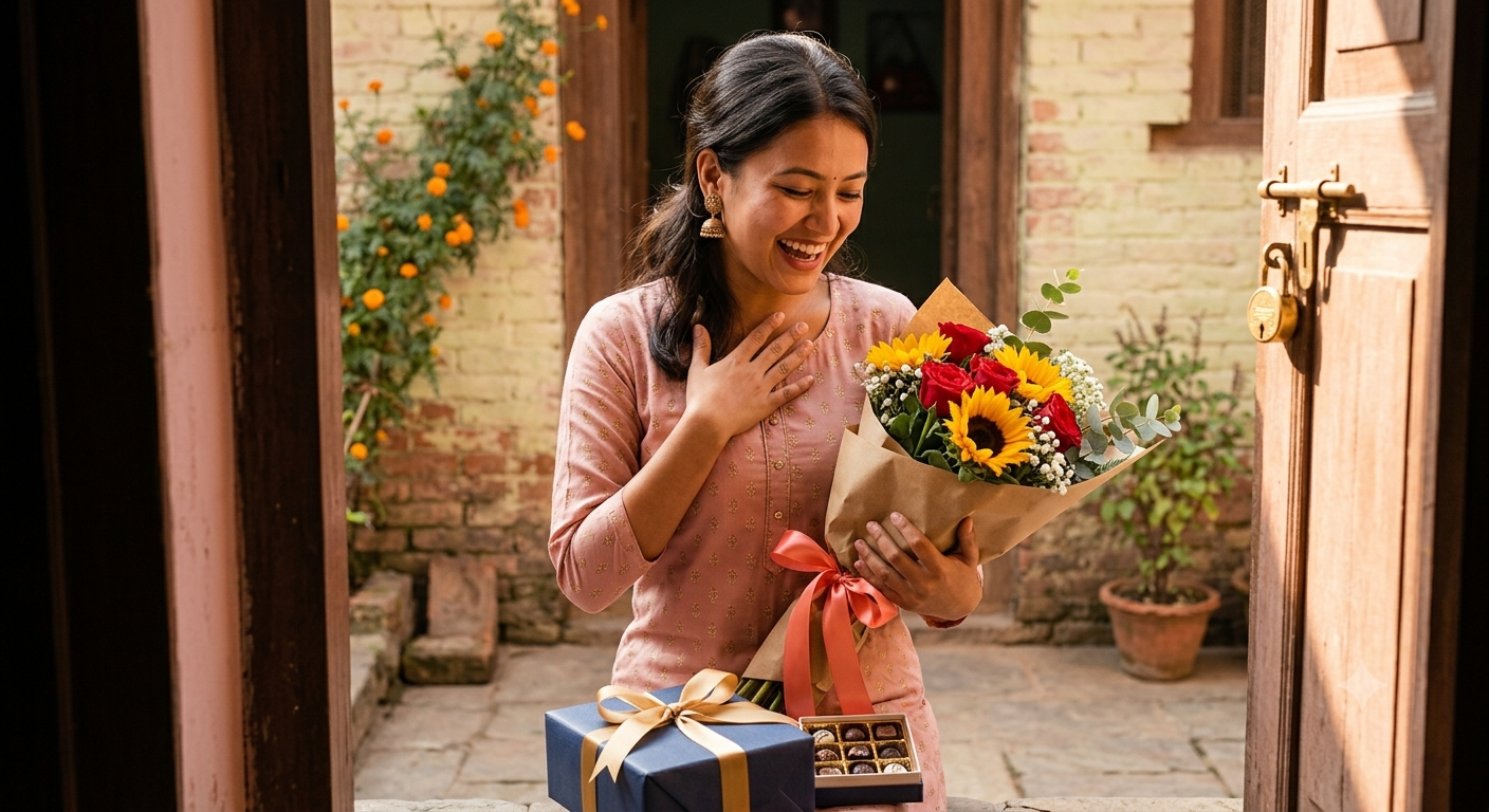 National Girlfriend Day 2026: The Best Gifts to Send to Nepal (For Her)
