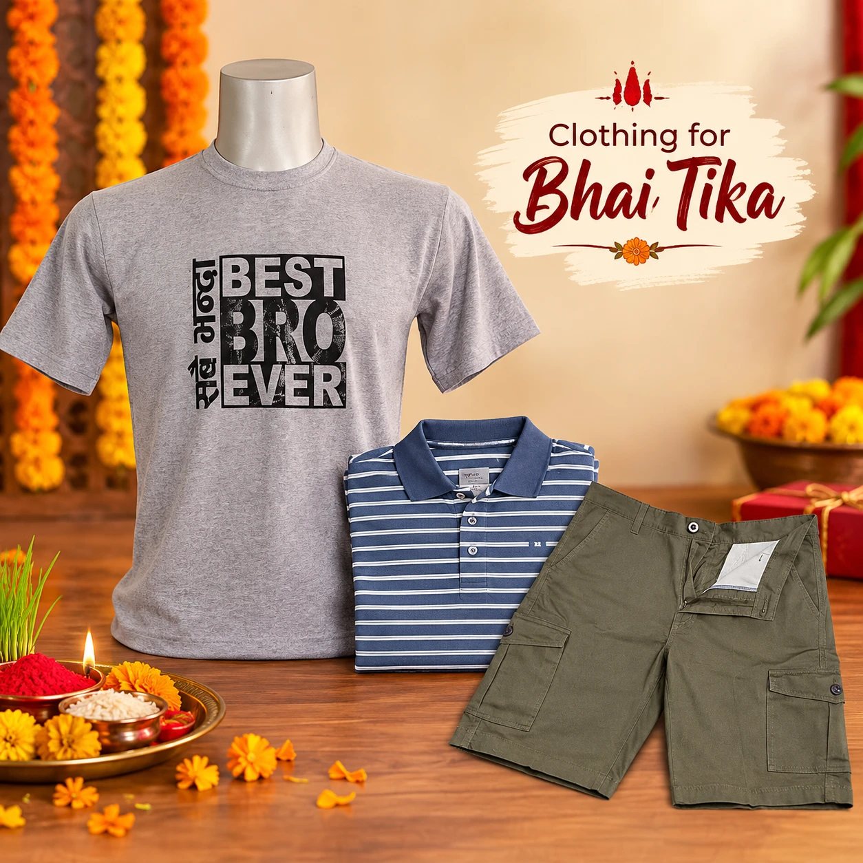 Clothing for BhaiTika
