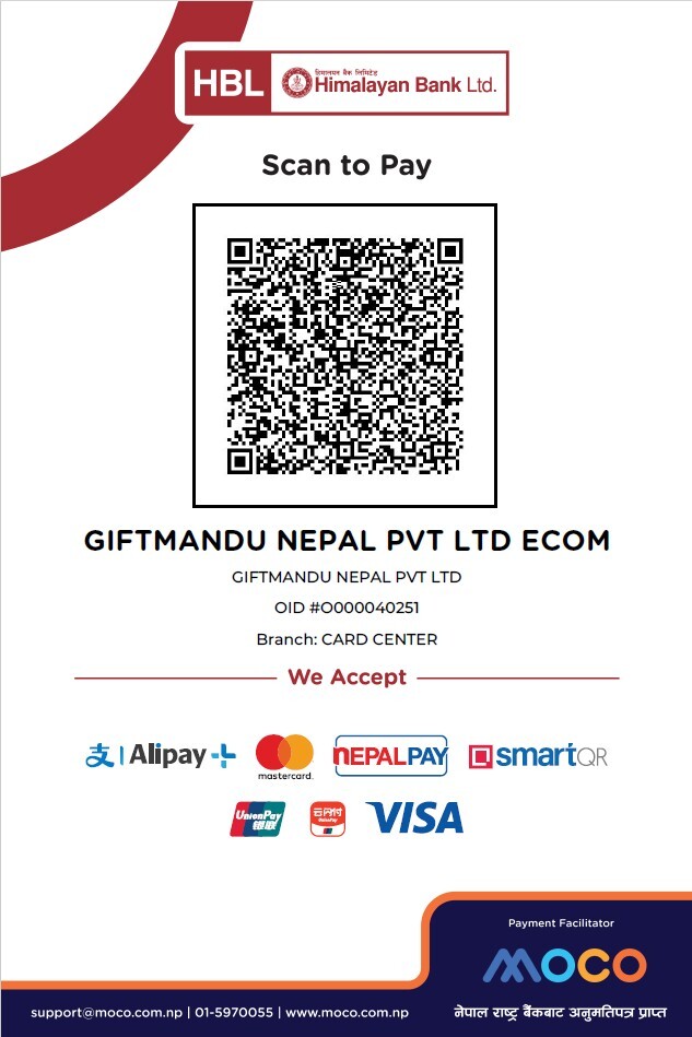 MOCO QR Code of Giftmandu
