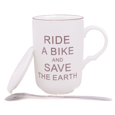 "Ride A Bike" Ceramic Coffee Mug