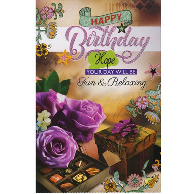 Happy Birthday Hope Your Day Will Be Fun - Greeting Card