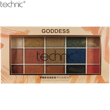 Technic Pressed Pigment Eye Shadow Pallete - Goddess