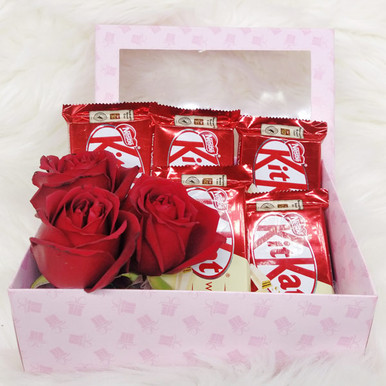 Nestle Kitkat & Roses Special Gift Box Chocolates Gift to Nepal | Giftmandu