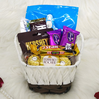 Combo Chocolate Gift Basket Women's Accessories Gift to Nepal | Giftmandu