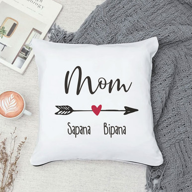 Customised Mom Printed Cushion For Mother's Day