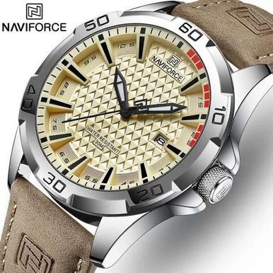 NaviForce NF8023 â€“ Brown Watch For Men