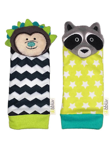 BblÃ¼v Foot Finders Hedgehog and Racoon (B0141)