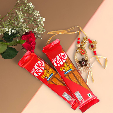 Rakhi Chocolate Combo for Bhaiya Bhabhi
