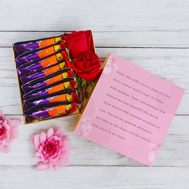 Chocolates & Roses Box: A Perfect Gift of Love Valentine's Day Gift to ...