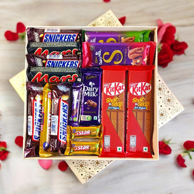 Sweet Harmony Assortment Box Valentine's Day Gift to Nepal | Giftmandu