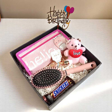 Happy Vibes Birthday Cozy & Sweet Combo